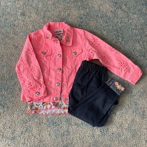 Toddler Little Lass 3 Piece Outfit